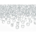  Tischstreu Acryl Diamanten, 12mm Klar/ Transparent; 100 Stück