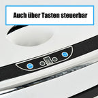  HOMCOM Mülleimer Automatik Mit Sensor Abfalleimer Küche Edelstahl 50/68L Silber (68L)