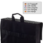  Andersen Shopper Quattro Mit 4 Rädern, Höhenverstellbar Mit Rad Ø 15 Und 20cm Und 45 Liter Tasche Malit Schwarz Mit Kühlfach
