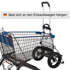  Andersen Shopper Royal Alu Klappbar Mit Luftreifen Ø 29 Cm Und 49 Liter Tasche Hydro 2.0 Khaki Mit Kühlfach