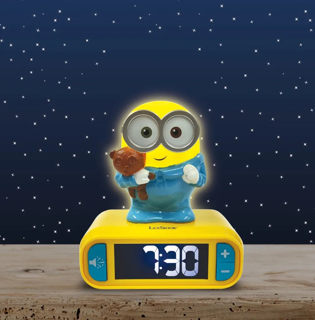  Lexibook RL800DES Despicable Me Minions Kinder Uhr Mit Nachtlicht