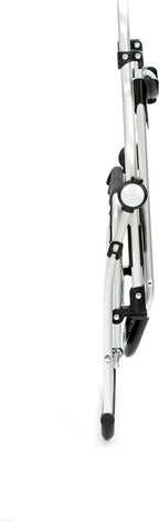  Andersen Shopper Royal Alu Klappbar Mit 3-Speichenrad Ø 25 Cm Und 49 Liter Tasche Senta Grau