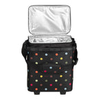  Reisenthel Carrycruiser Black Dots + Cover + Anndora Kühlbox 32 L Schwarz - Schwarz-gepunktet