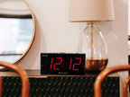  Digitale Wekker Met Snooze Functie - Dual Alarmklok - Groot Rood Display - Strak Design (HCG006)