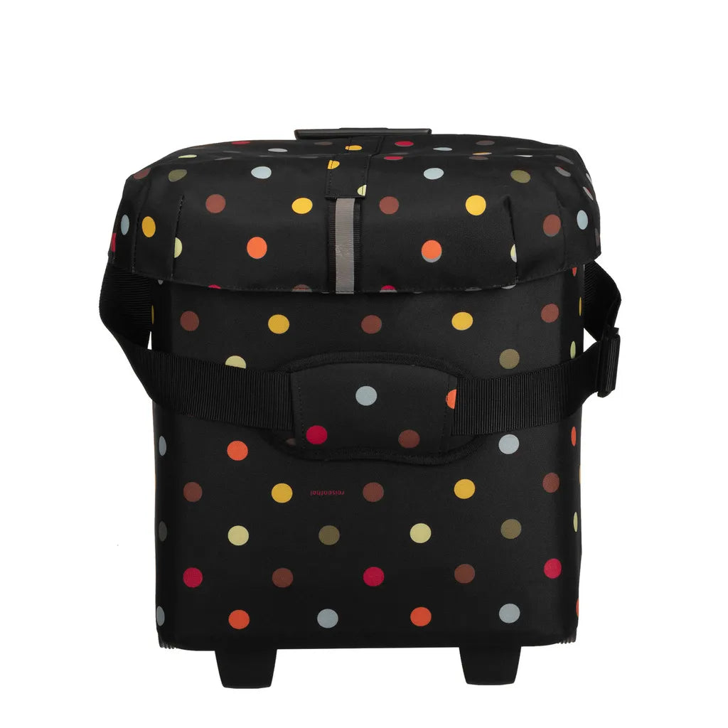  Reisenthel Carrycruiser Black Dots + Cover + Anndora Kühlbox 32 L Schwarz - Schwarz-gepunktet