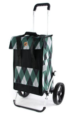  Andersen Shopper Royal Alu Klappbar Mit 3-Speichenrad Ø 25cm Und 51 Liter Tasche Ine Grün