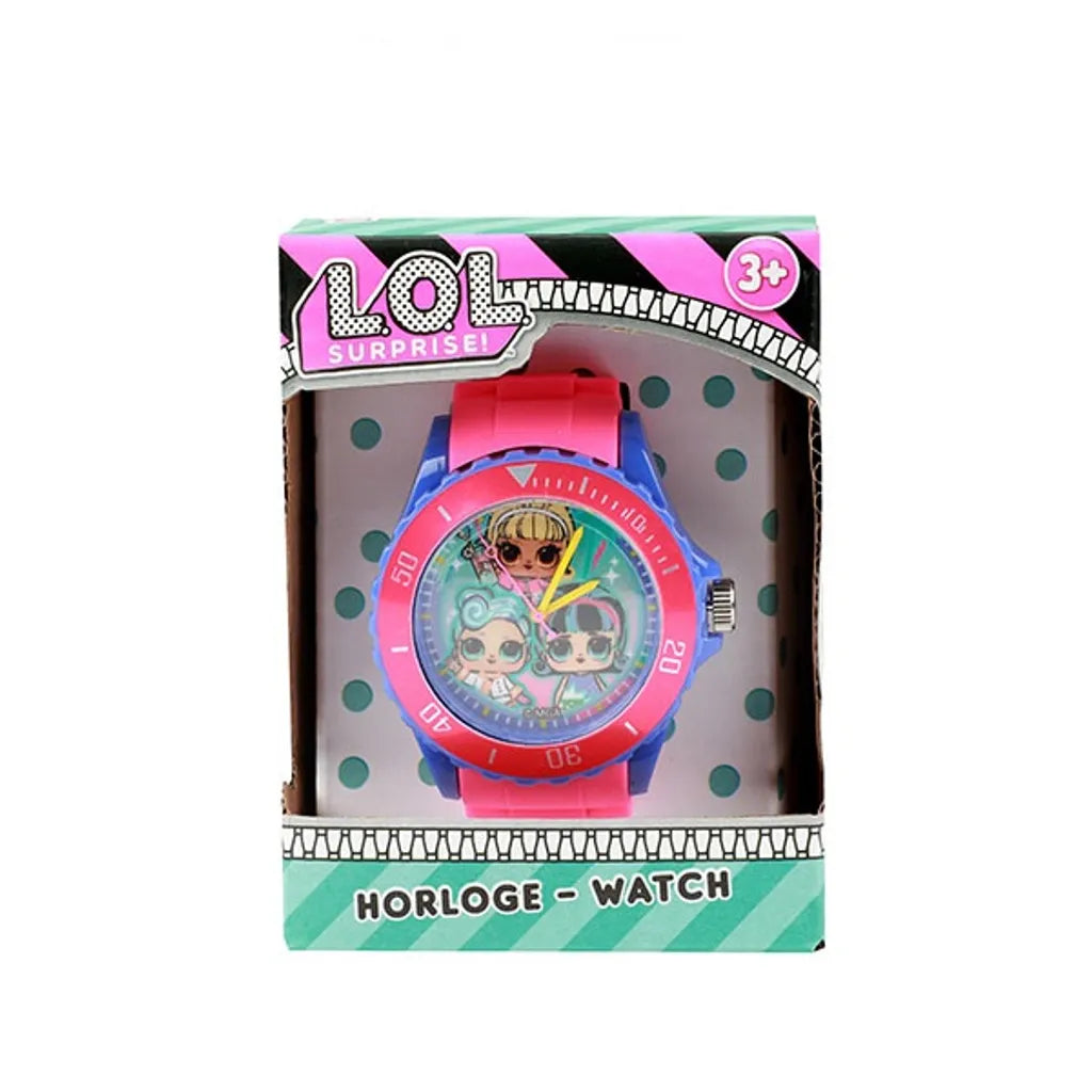 L.O.L. Surprise! Uhr Mädchen PVC 19 Cm Rosa/blau