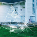  Halloween Spinnennetz Deko Set Halloween Party Gartendeko (7 X 5.5 M)