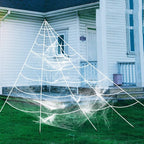  Halloween Spinnennetz Deko Set Halloween Party Gartendeko (7 X 5.5 M)