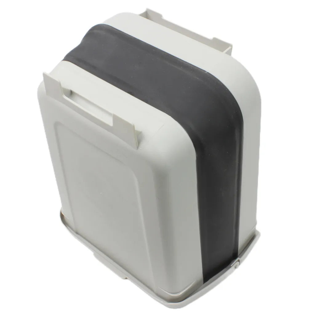  Abfalleimer Mülleimer Faltbar 4-8 Liter Wohnwagen Wohnmobil Camping Caravan Boot Grau / Anthrazit