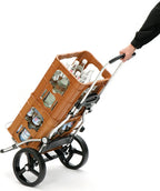  Andersen Shopper Royal Alu Klappbar Mit 3-Speichenrad Ø 25 Cm Und 49 Liter Tasche Ortlieb Anthrazit, Wasserdicht