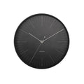 Karlsson Wall Clock Index Metal Black