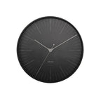 Karlsson Wall Clock Index Metal Black
