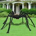  150cm Riesen Spinne Tarantula Plüsch Schwarz Halloween Deko Geisterhaus Horror