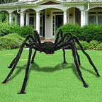  150cm Riesen Spinne Tarantula Plüsch Schwarz Halloween Deko Geisterhaus Horror