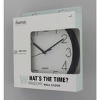  Hama PG-220 Wanduhr Geräuscharm Schwarz