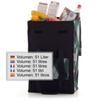  Andersen Shopper Royal Alu Klappbar Mit 3-Speichenrad Ø 25cm Und 51 Liter Tasche Ine Grün