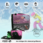  Driver13 ® Kinder Skistiefeltasche Pink