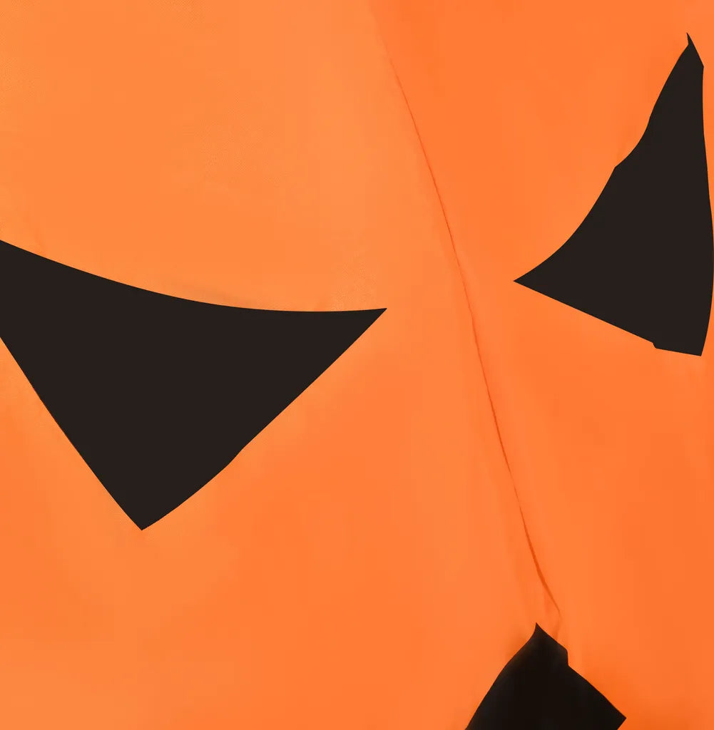 Outsunny 115 Cm Halloween Deko Aufblasbar Kürbisgeist Mit Beweglicher Katze Helloween-Gartendeko Mit LED Lichter Wasserdicht Für Indoor Außen Hof Rasen Haus Halloween Party