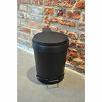 Authentics Tip Treteimer 15 L, Abfalleimer, Papierkorb, Polypropylen, V2A, Schwarz, 1087199