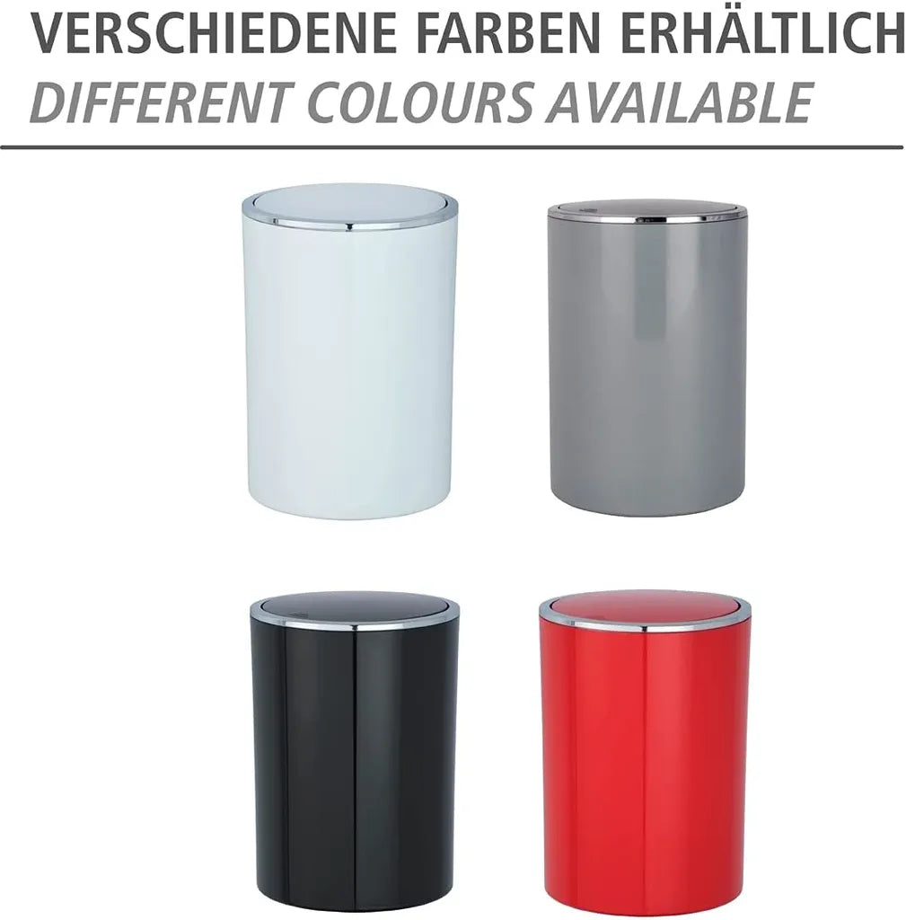 Wenko Schwingdeckeleimer Inca White