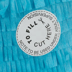  Relaxdays Pinata Eule Blau