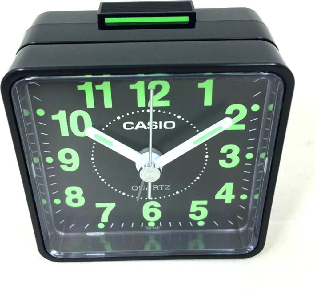 Casio Reisewecker Analog Wake Up Timer TQ-140-1EF Schwarz