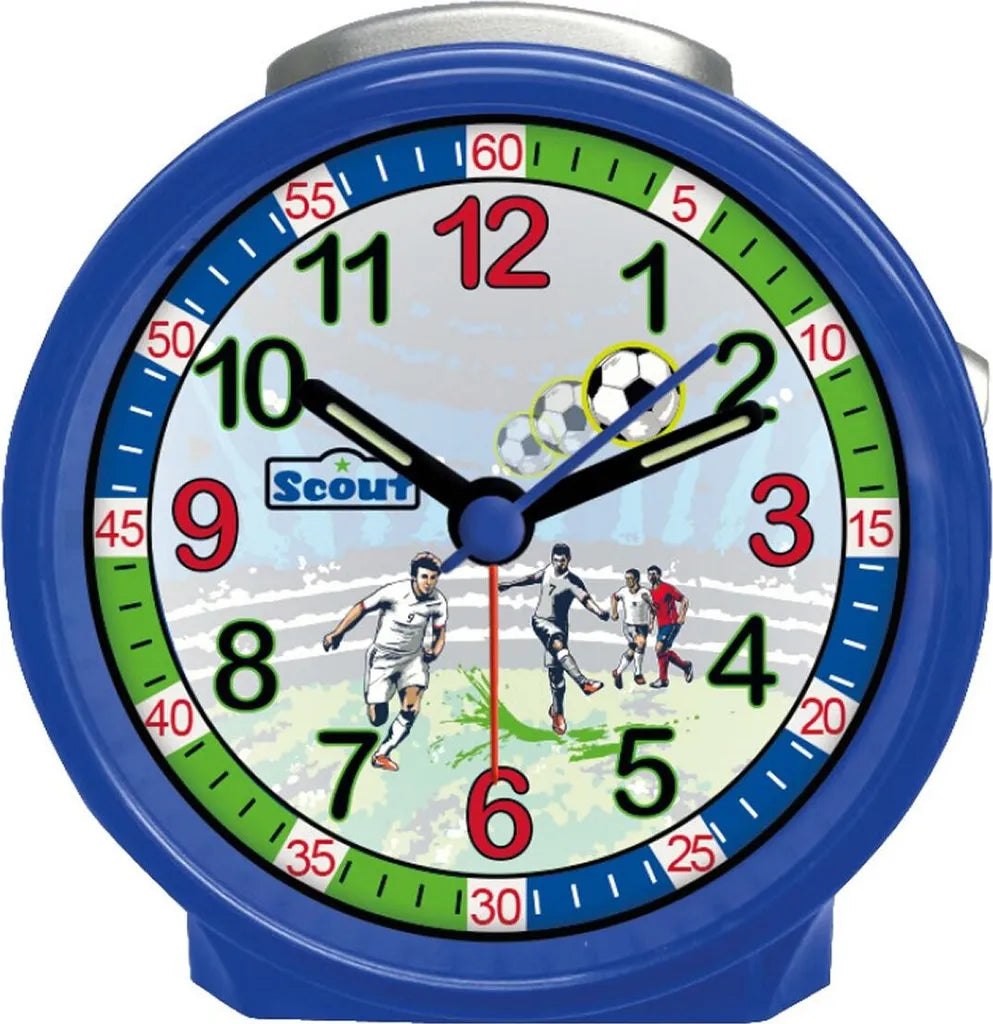  Scout Kinder Wecker Alarm Friends Fußball Blau Jungen 280001033