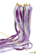  10 Wedding Wands, Farbe:flieder / Lila / Weiß
