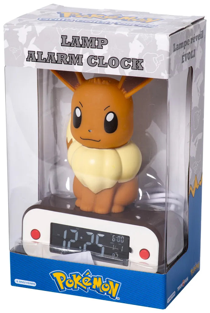  Bigben - Pokémon - Digitaler Radiowecker Evolie [Led-Lampe]