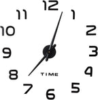  Relaxdays DIY Wanduhr Mit 3D-Zahlen