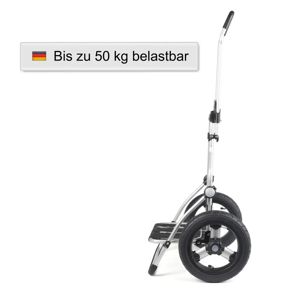  Andersen Shopper Royal Alu Klappbar Mit Luftreifen Ø 29 Cm Und 49 Liter Tasche Hydro 2.0 Khaki Mit Kühlfach