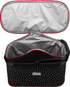  Kühlkorb 25 L Schwarz Rot Snövit - Schwarz Weiss