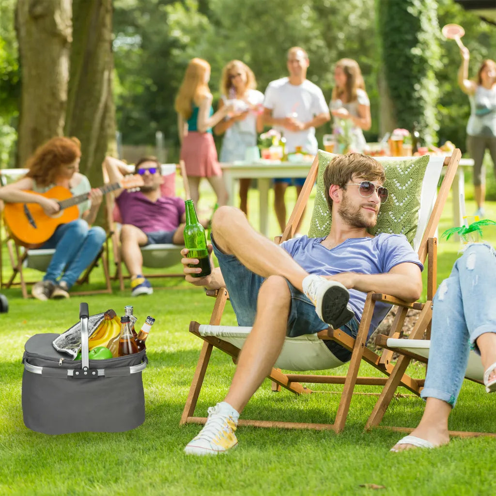  Relaxdays Einkaufskorb Mit Kühlfunktion