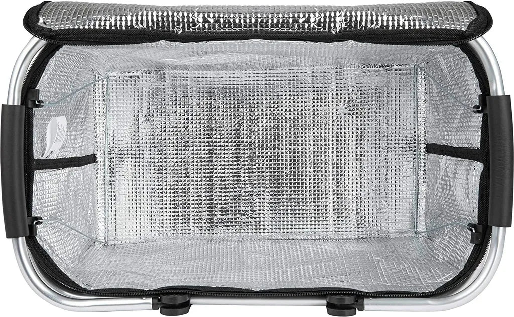  ONVAYA® Einkaufskorb Faltbar Mit Kühlfunktion | Petrol | Faltkorb Mit Deckel | Isolierkorb | Einkaufstasche | Klappkorb | Thermokorb Klappbar