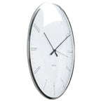 Karlsson Wanduhr 'Dragonfly' Aluminium Weiß, Ø 40 Cm