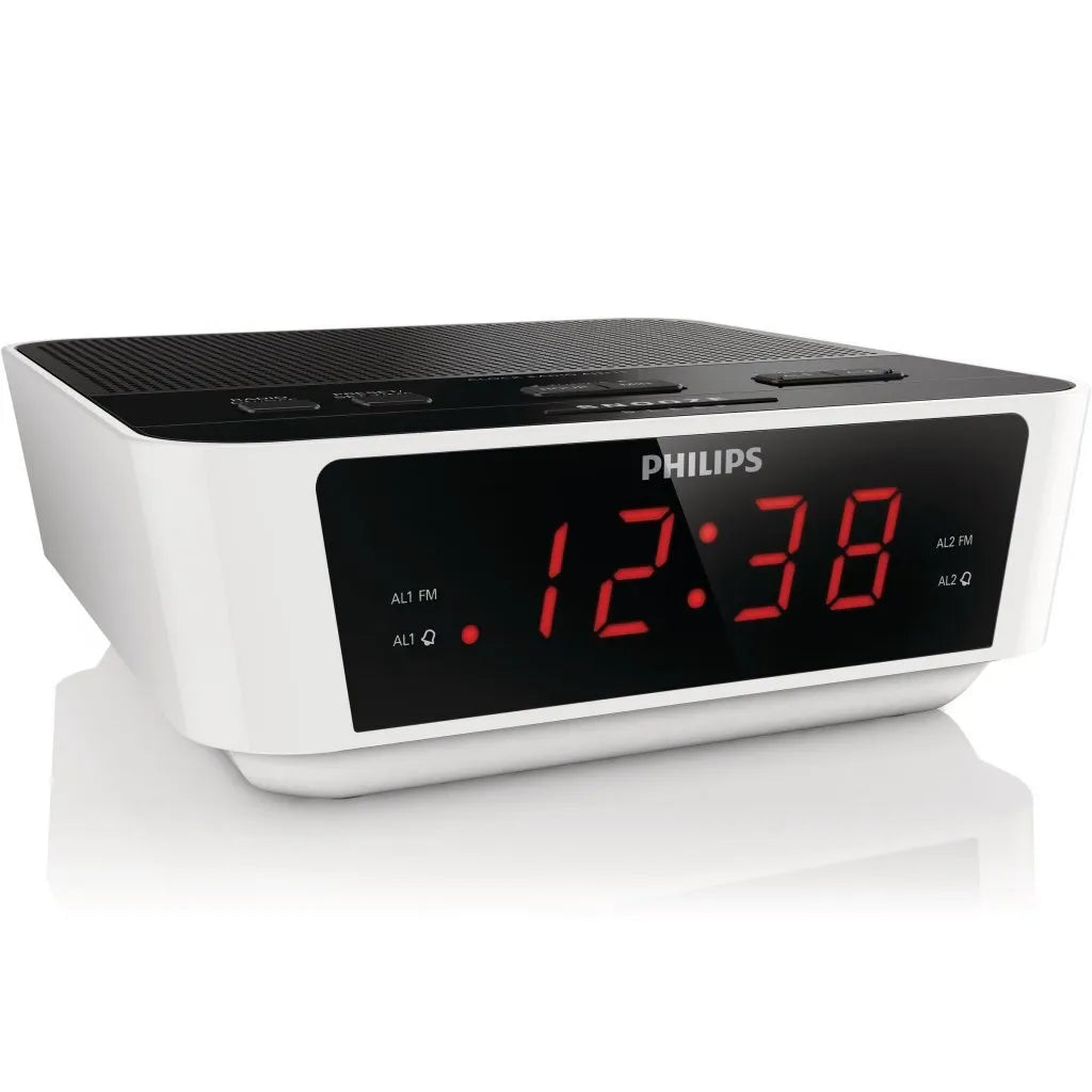  Philips AJ3115 Radiowecker / Weiß