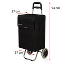  Zesso Einkaufstrolley Zesso Trolley XL Schwarz