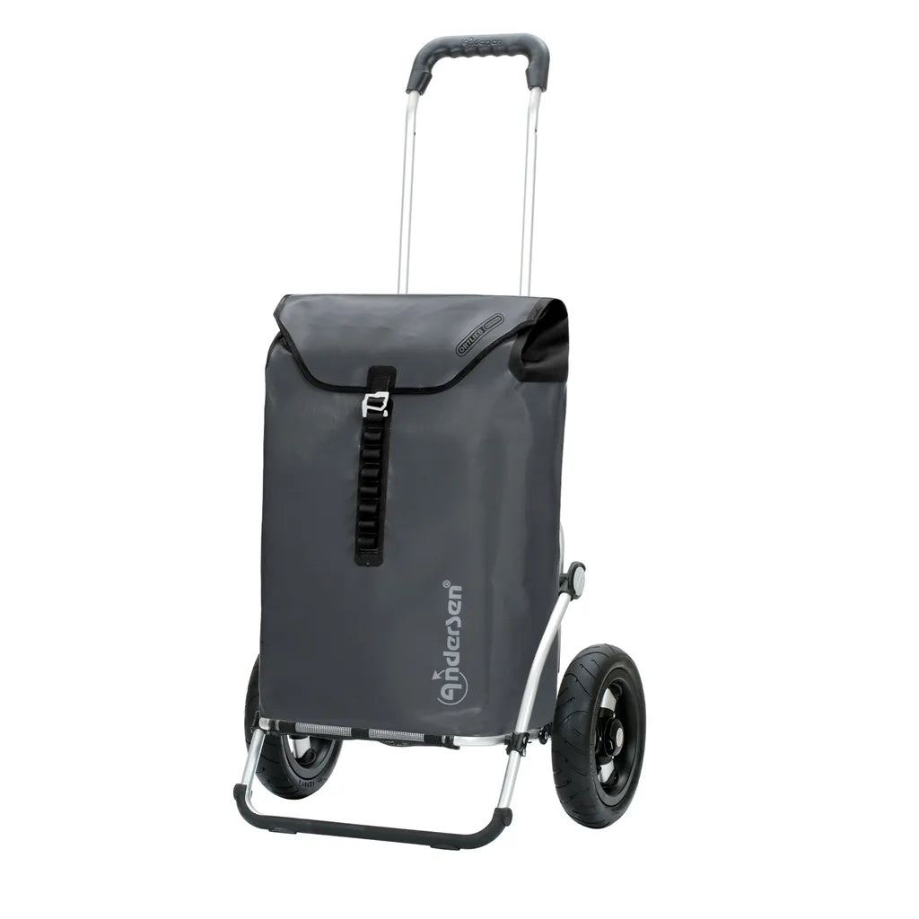  Andersen Shopper Royal Alu Klappbar Mit Luftreifen Ø 25 Cm Und 49 Liter Tasche Ortlieb Anthrazit, Wasserdicht