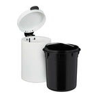  Relaxdays Kosmetikeimer Wandmontage 3 Liter