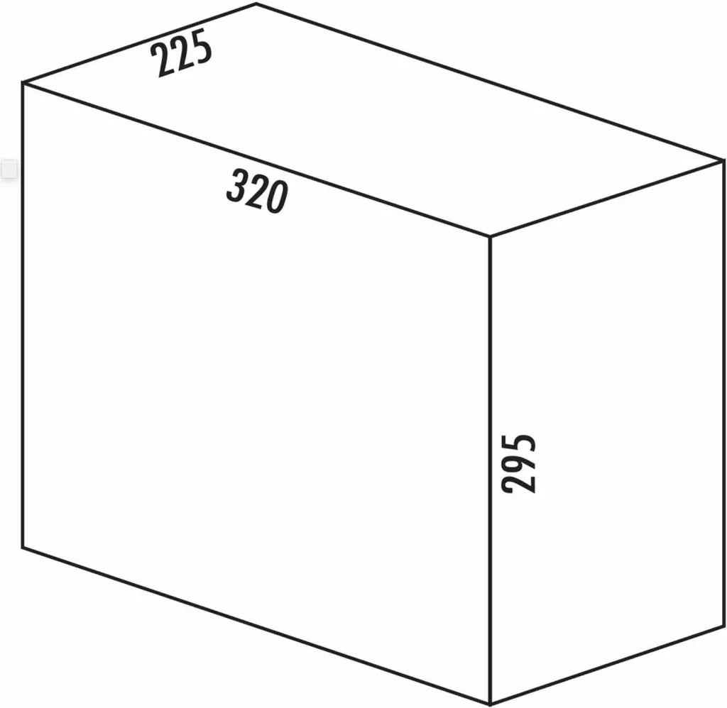  HAILO RAUMSPAR-TANDEM Ersatzeimer, 18 Ltr., Grau
