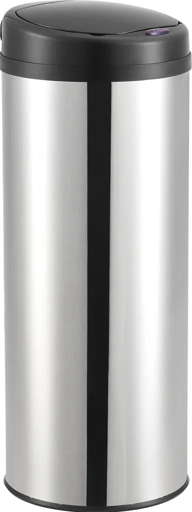  Sensor-Mülleimer 47L Abfalleimer Mit Sensorautomatik Kücheneimer Mit Sensor Edelstahl Silber