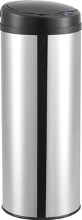  Sensor-Mülleimer 47L Abfalleimer Mit Sensorautomatik Kücheneimer Mit Sensor Edelstahl Silber