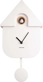 Leitmotiv Karlsson Kuckucksuhr MODERN CUCKOO Weiß