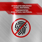  Jago® Abfallbehälter – 16/24/45/60 Liter - 2 Oder 3 Fächer, Edelstahl, Für Küche - Abfalleimer, Mültrennsystem, Mülleimer, Abfallsammler