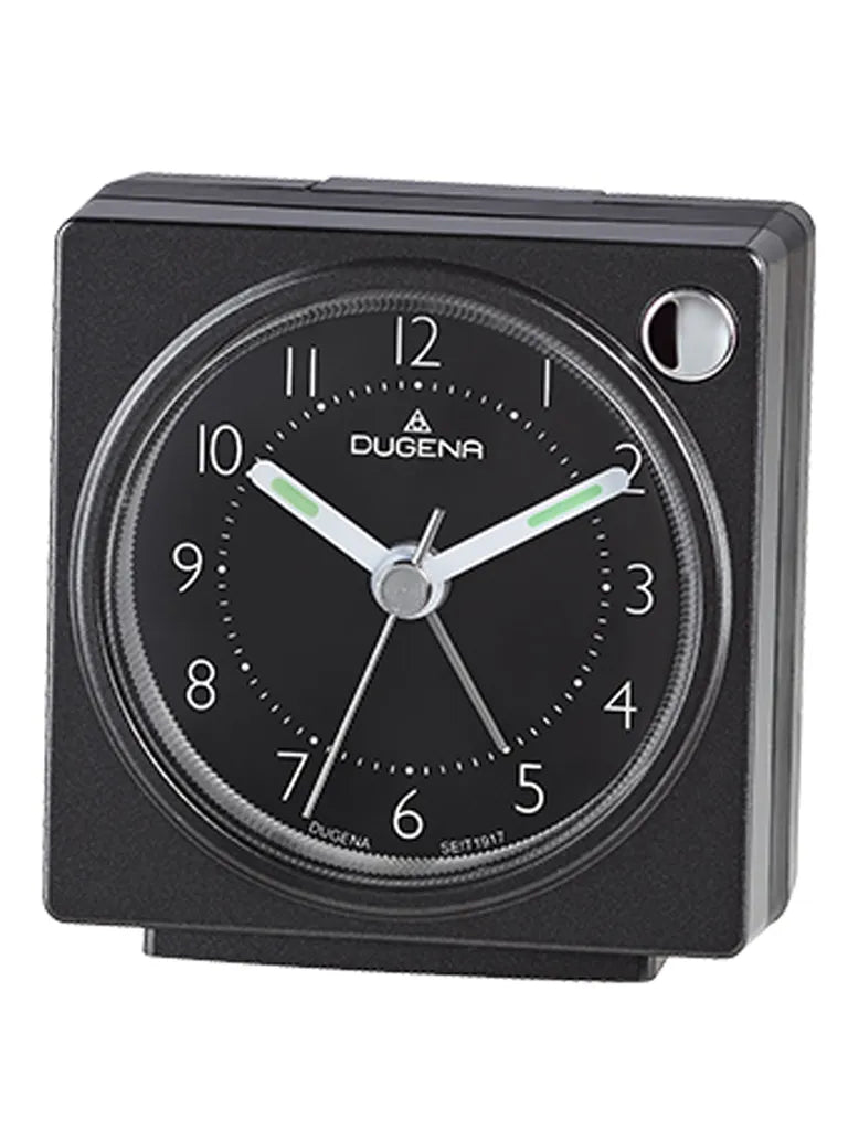  Dugena 4460948 Wecker Uhr Unisex Schwarz