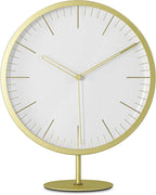 Umbra INFINITY Clock Uhr Wanduhr Standuhr Gold