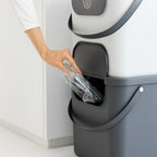 ROTHO Recycling Müllsystem 40 L ALBULA, Farbe:Anthrazit