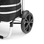  Monzana 2in1 Einkaufstrolley 56L Bis 50 Kg Klappbar Abnehmbare Tasche Handwagen Einkaufswagen Einkaufshilfe Roller, Farbe:schwarz
