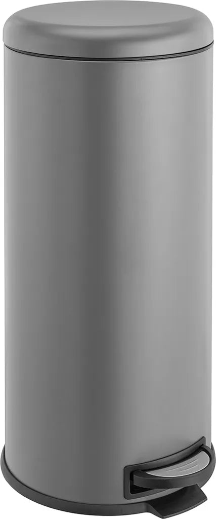  SVITA T30 Mülleimer Grau 30 Liter Abfalleimer Müllbehälter Inneneimer Stahl